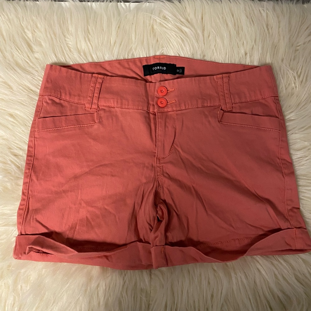 Torrid Coral Sateen Short